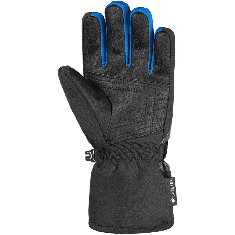 Rękawice narciarskie dziecięce Reusch Rocket GORE-TEX Junior black/blue