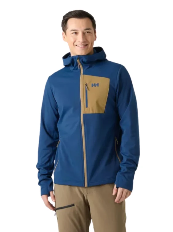 Kurtka męska Helly Hansen Versalite Hooded Fleece Jacket dark blue