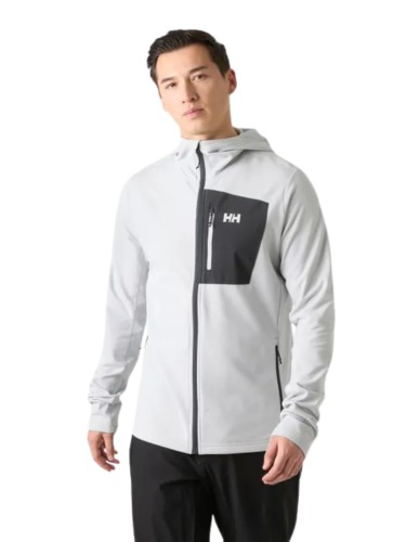 Kurtka męska Helly Hansen Versalite Hooded Fleece Jacket grey fog