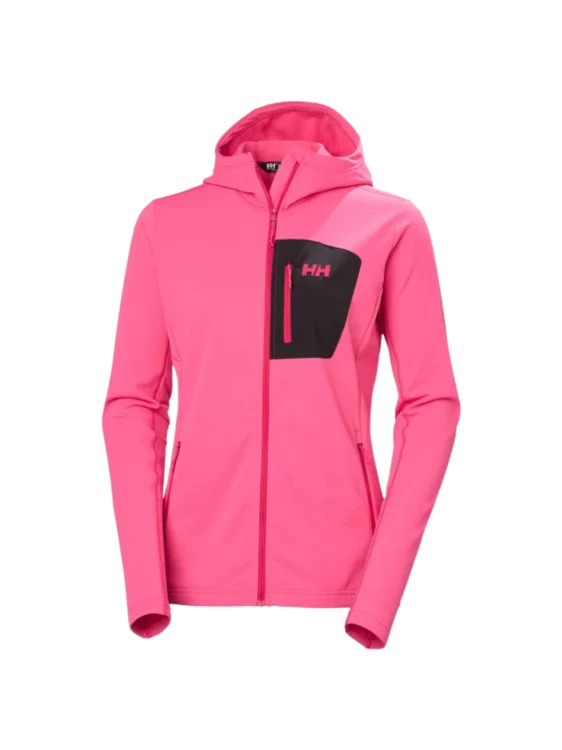 Kurtka damska Helly Hansen Versalite Hooded Fleece Jacket hot pink