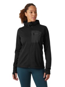 Kurtka damska Helly Hansen Versalite Hooded Fleece Jacket black