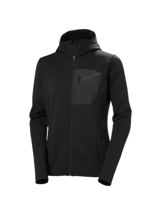Kurtka damska Helly Hansen Versalite Hooded Fleece Jacket black