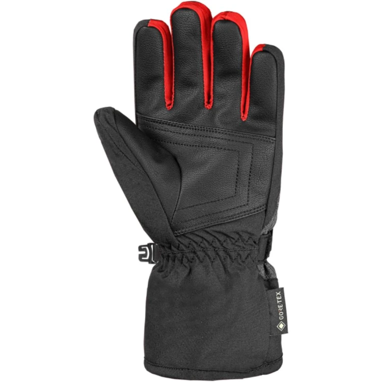 Rękawice narciarskie dziecięce Reusch Rocket GORE-TEX Junior black/red