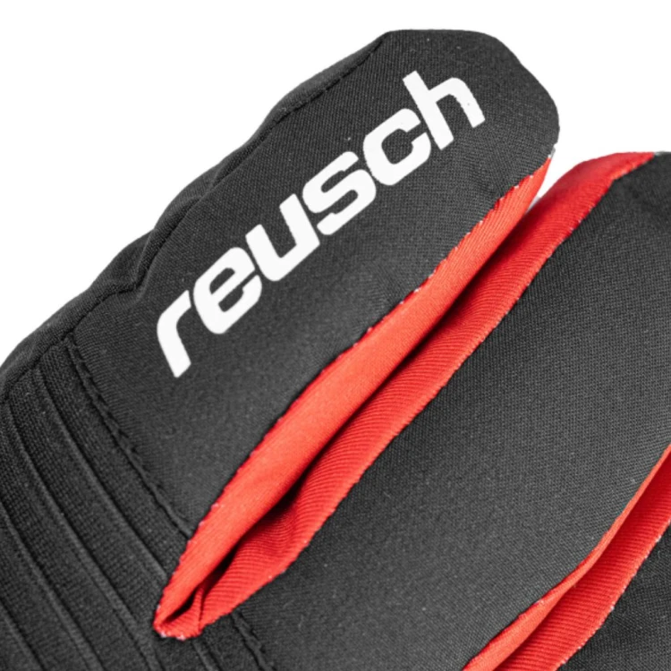 Rękawice narciarskie dziecięce Reusch Rocket GORE-TEX Junior black/red