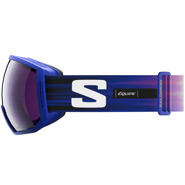 Gogle Salomon Radium Pro Outline SIGMA +1 Lens race blue