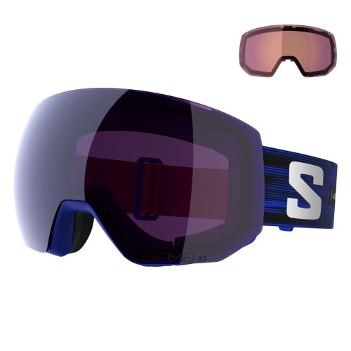 Gogle Salomon Radium Pro SIGMA +1 Lens race blueGogle Salomon Radium Pro SIGMA +1 Lens race blue