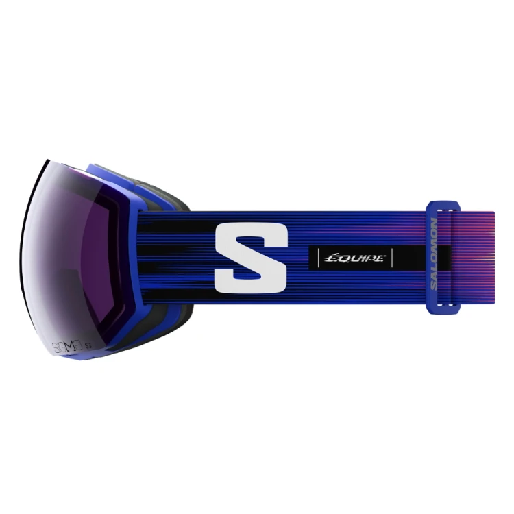 Gogle Salomon Radium Pro SIGMA +1 Lens race blue