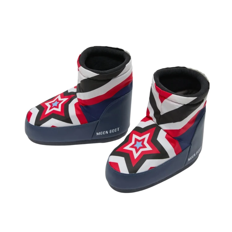 Buty damskie Moon Boot Icon Low Nolace Comet moon blue/multicolour
