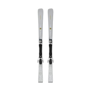 Narty Salomon S/MAX N°10 + M10 Silver Met. / Glitter / Gold