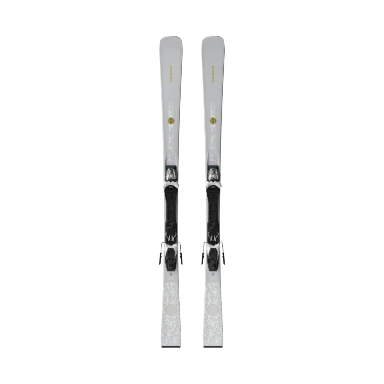 Narty Salomon S/MAX N°10 + M10 Silver Met. / Glitter / Gold