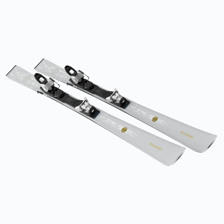 Narty Salomon S/MAX N°10 + M10 Silver Met. / Glitter / Gold