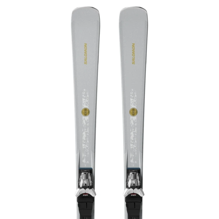 Narty Salomon S/MAX N°10 + M10 Silver Met. / Glitter / Gold