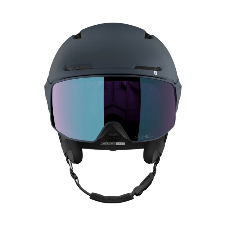 Kask narciarski Salomon Driver Prime Sigma Photo MIPS dress blue