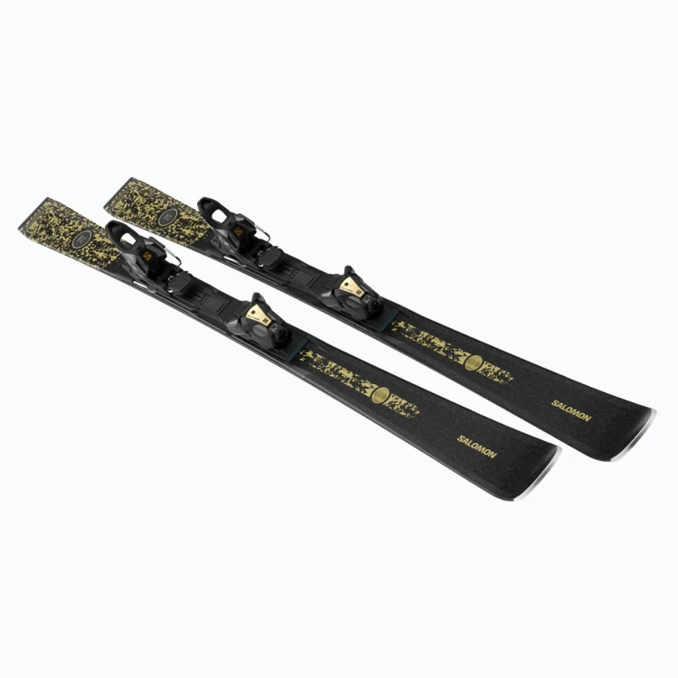 Narty Salomon S/MAX N°12 + MI11 GW Black / Glitter / Gold
