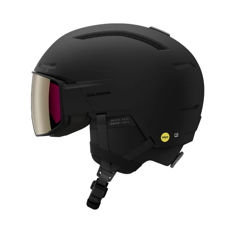 Kask narciarski Salomon Driver Prime SIGMA Plus MIPS black