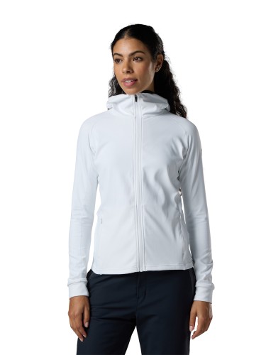 Kurtka damska z kapturem Rossignol Thin Midlayer biała