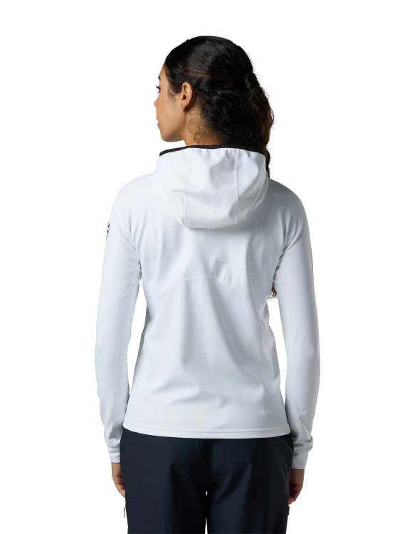 Kurtka damska z kapturem Rossignol Thin Midlayer biała