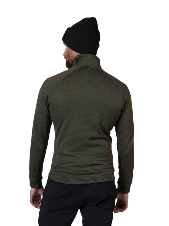 Bluza narciarska Rossignol męska Blackside Fleece FZ olive shadow