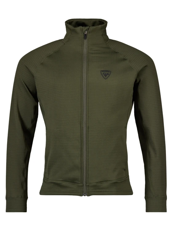 Bluza narciarska Rossignol męska Blackside Fleece FZ olive shadow