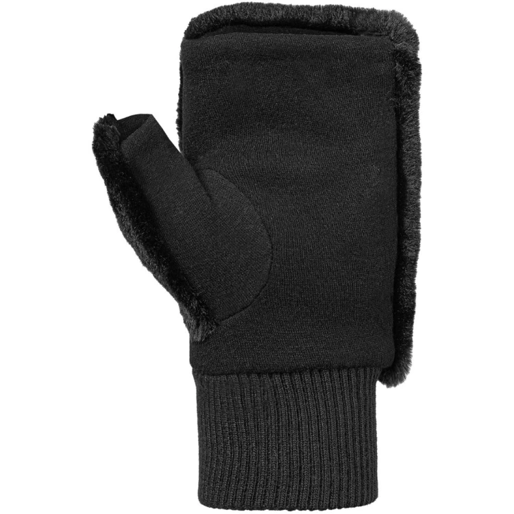 Rękawice damskie Reusch Lady Faux Fur Fingerless Sleeve black