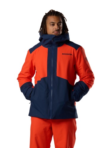 Kurtka narciarska męska Rossignol Rochrun Insulated golden gate/ dark navy