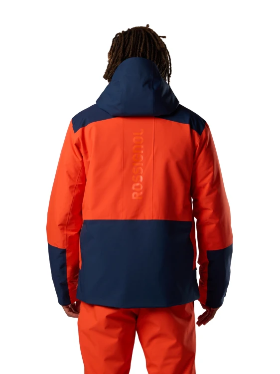 Kurtka narciarska męska Rossignol Rochrun Insulated golden gate/ dark navy