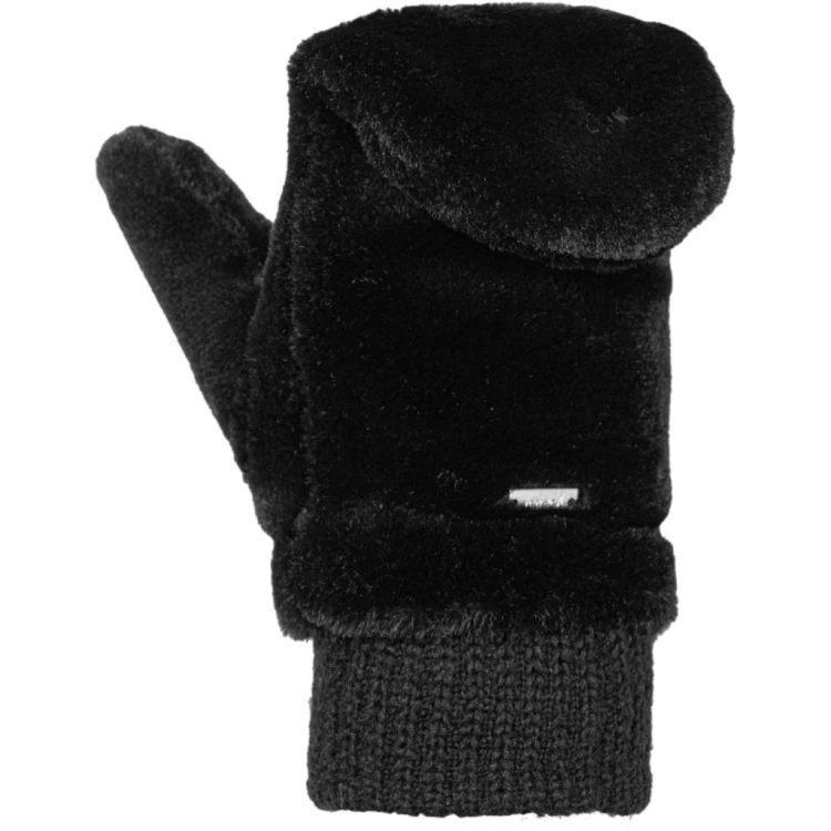 Rękawice damskie Reusch Lady Faux Fur Hood Glove black