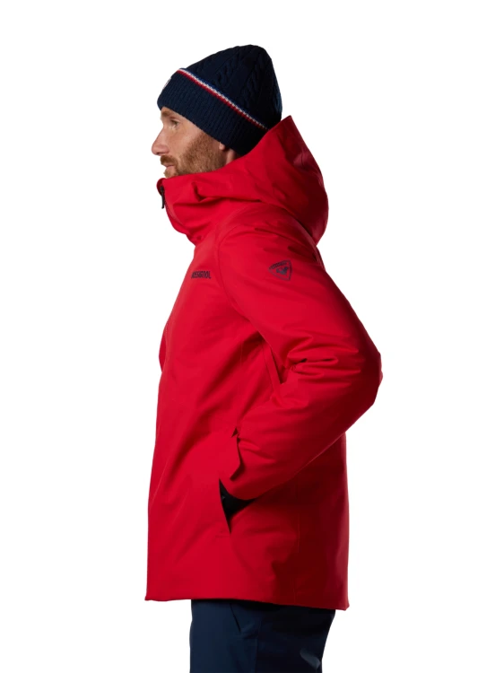 Kurtka narciarska męska Rossignol Rochrun Insulated sport red solid
