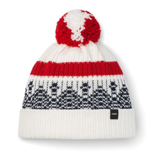 Czapka Eisbar Norrak Pompon MÜ white