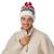 Czapka Eisbar Norrak Pompon MÜ white