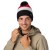 Czapka Eisbar Star Pompon MÜ black/white/red