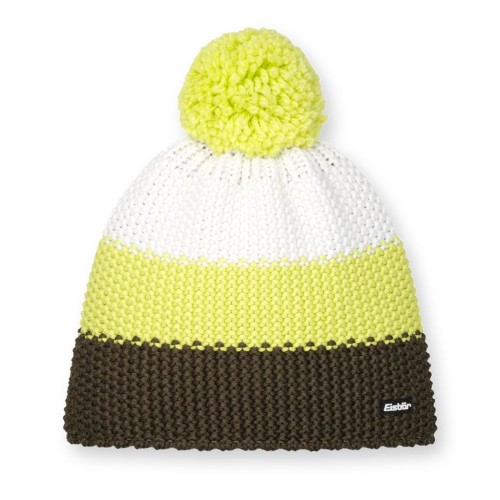 Czapka Eisbar Star Pompon MÜ braun lila beige