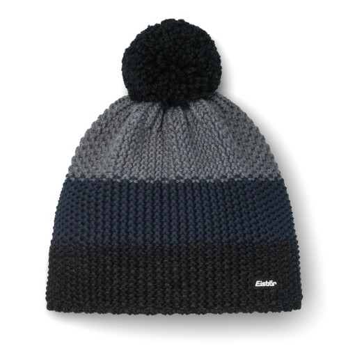 Czapka Eisbar Star Pompon MÜ black