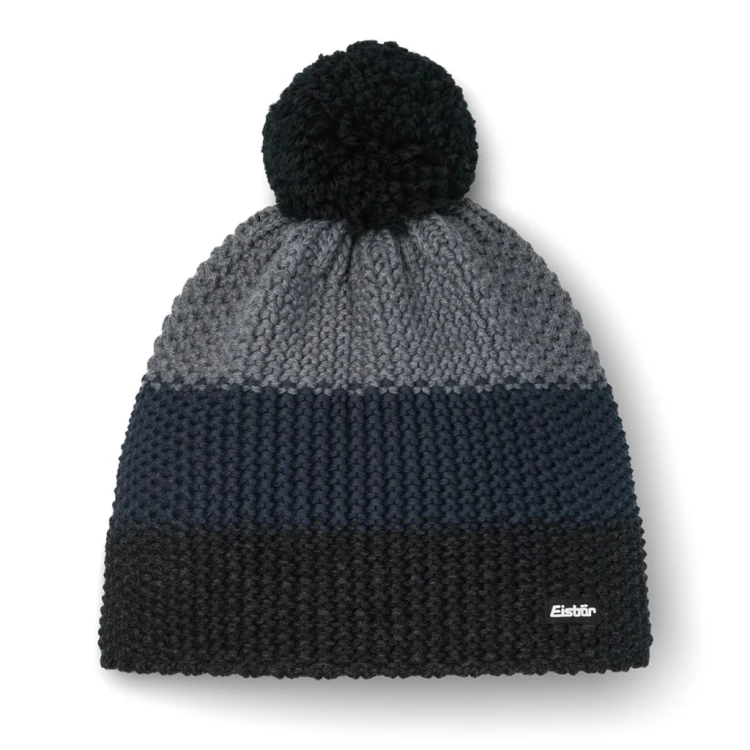 Czapka Eisbar Star Pompon MÜ black
