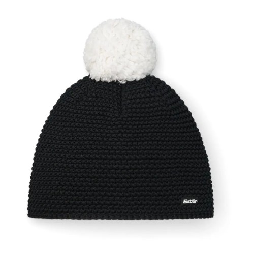 Czapka Eisbar Jamie Pompon MÜ black/white