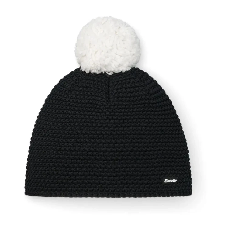 Czapka Eisbar Jamie Pompon MÜ black/white