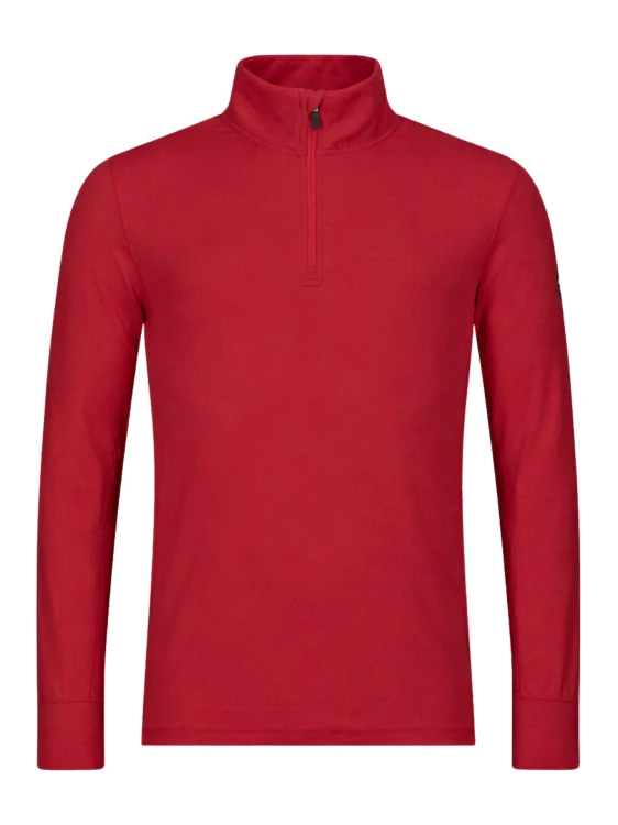 Bluza męska Rossignol Stretch Half-Zip Mid Layer Sports Red