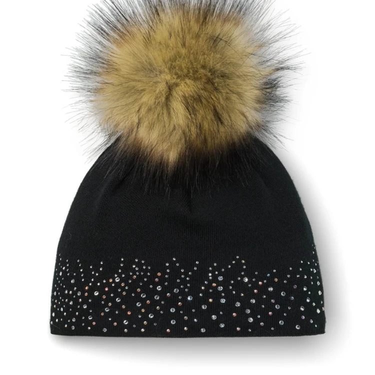 Czapka Eisbar Nalin Lux Crystal MÜ black