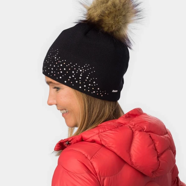 Czapka Eisbar Nalin Lux Crystal MÜ black