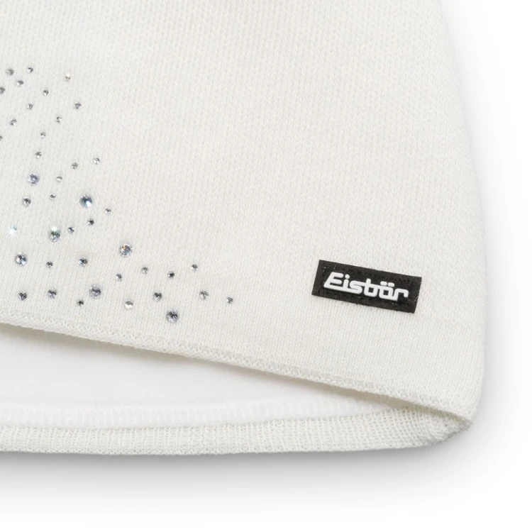 Czapka Eisbar Nalin Lux Crystal MÜ white