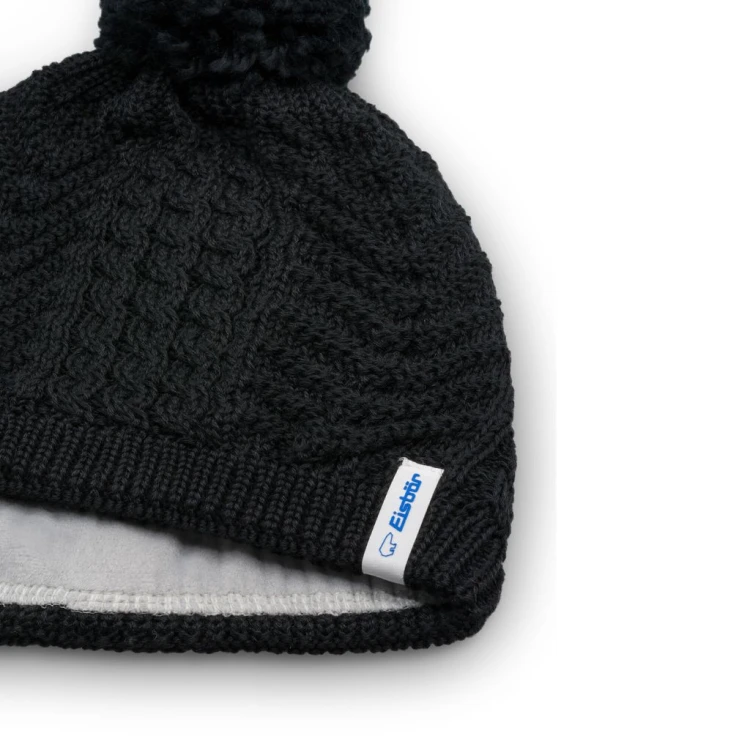 Czapka Eisbar Zera Pompon MÜ black