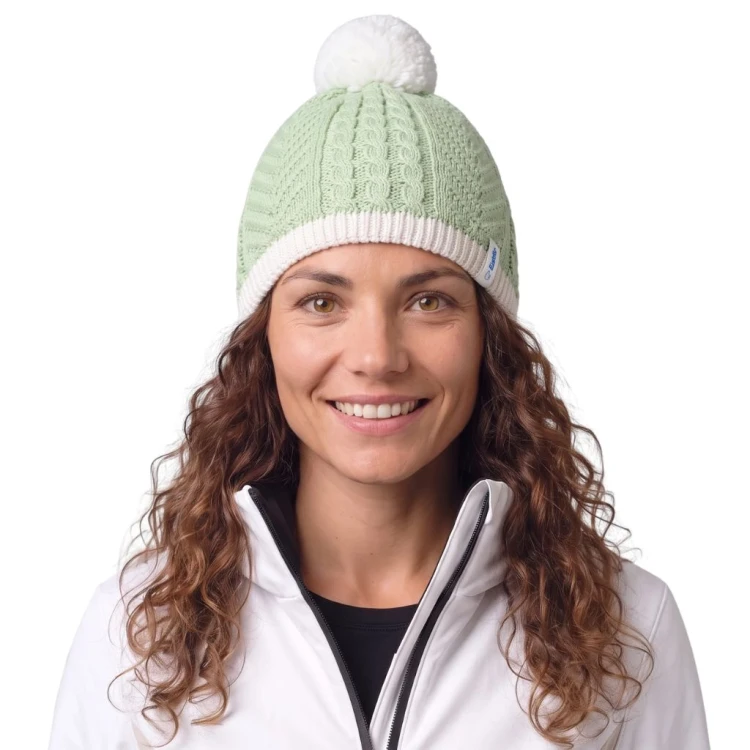Czapka Eisbar Zera Pompon MÜ green