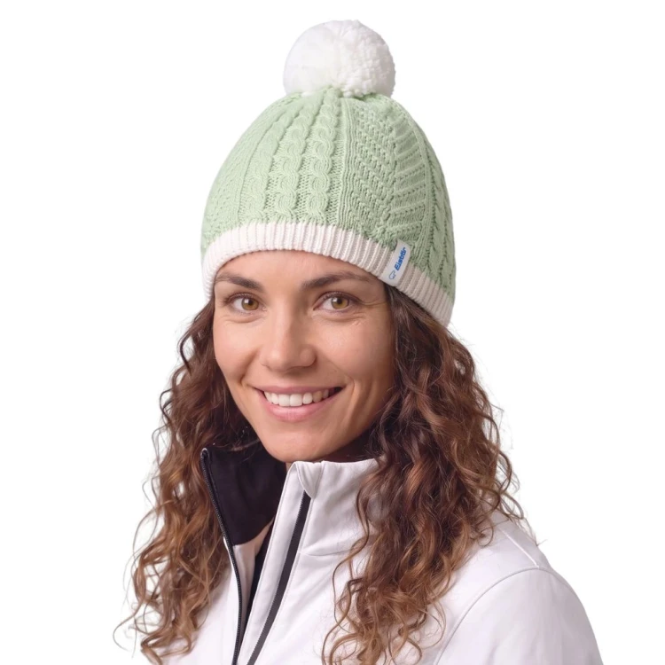 Czapka Eisbar Zera Pompon MÜ green