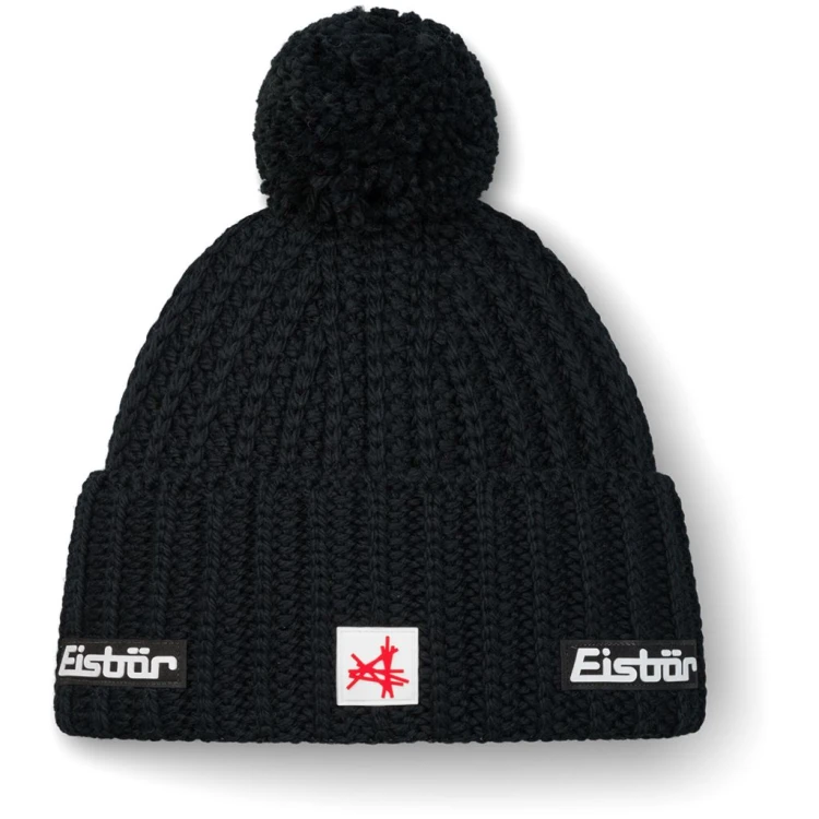 Czapka Eisbar Ronda Pompon MÜ SA black