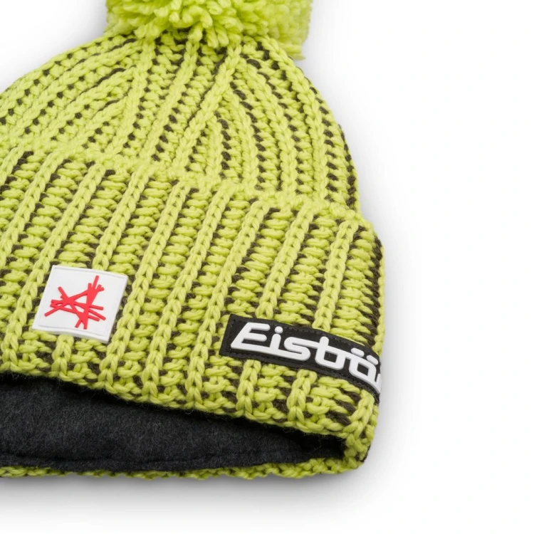 Czapka Eisbar Ronda Pompon MÜ SA lime green