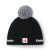 Czapka Eisbar Jamie Pompon MÜ SA black grey