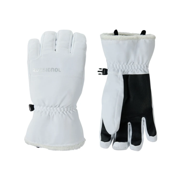 Rękawice narciarskie damskie Rossignol Perfy White