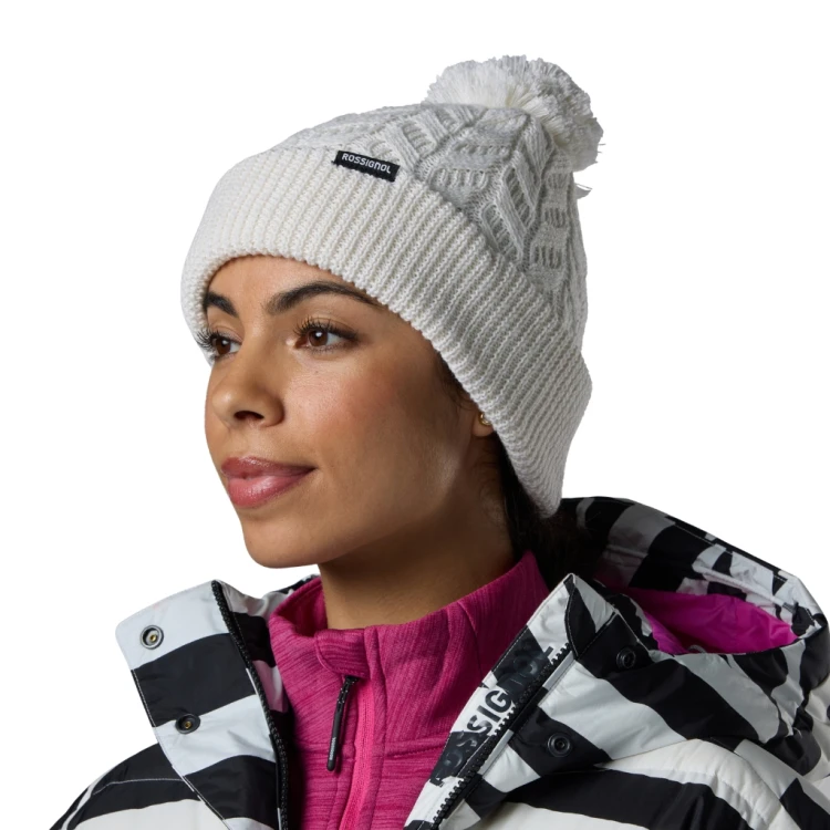 Czapka damska Rossignol Sofia Beanie White