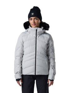 Kurtka narciarska damska Rossignol Staci Insulated Silver Pearly