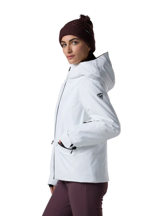 Kurtka narciarska damska Rossignol Rochrun Insulated White